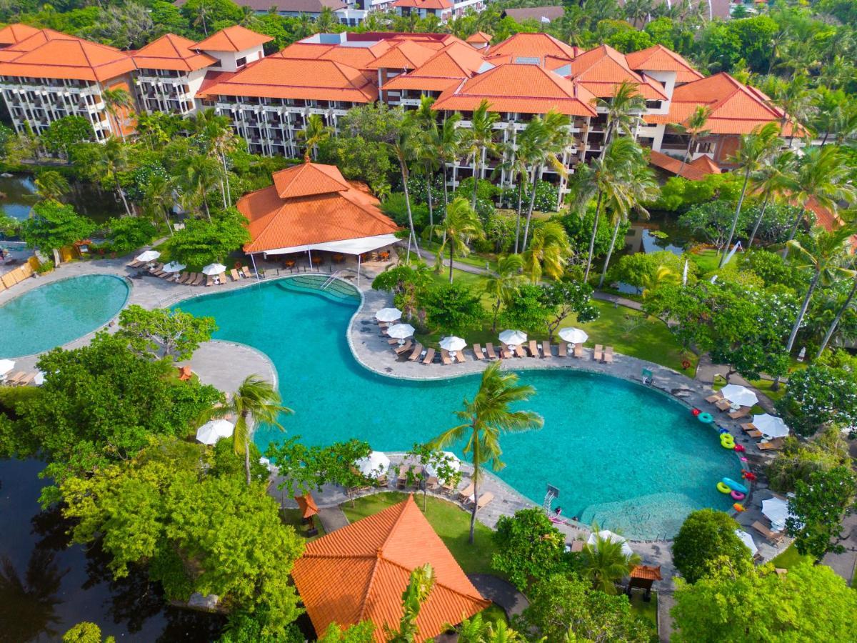 Ayodya Resort Bali Nusa Dua  Exterior foto Aerial view of the hotel