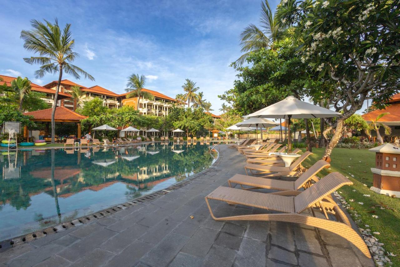 Ayodya Resort Bali Nusa Dua  Exterior foto The pool at the resort