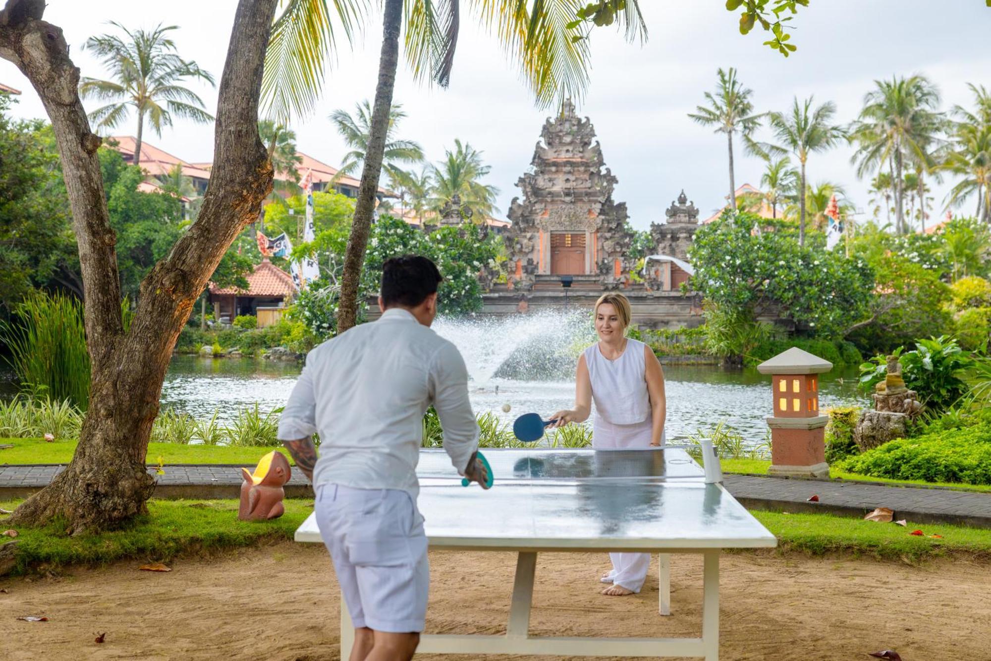 Ayodya Resort Bali Nusa Dua  Exterior foto Table tennis at the resort